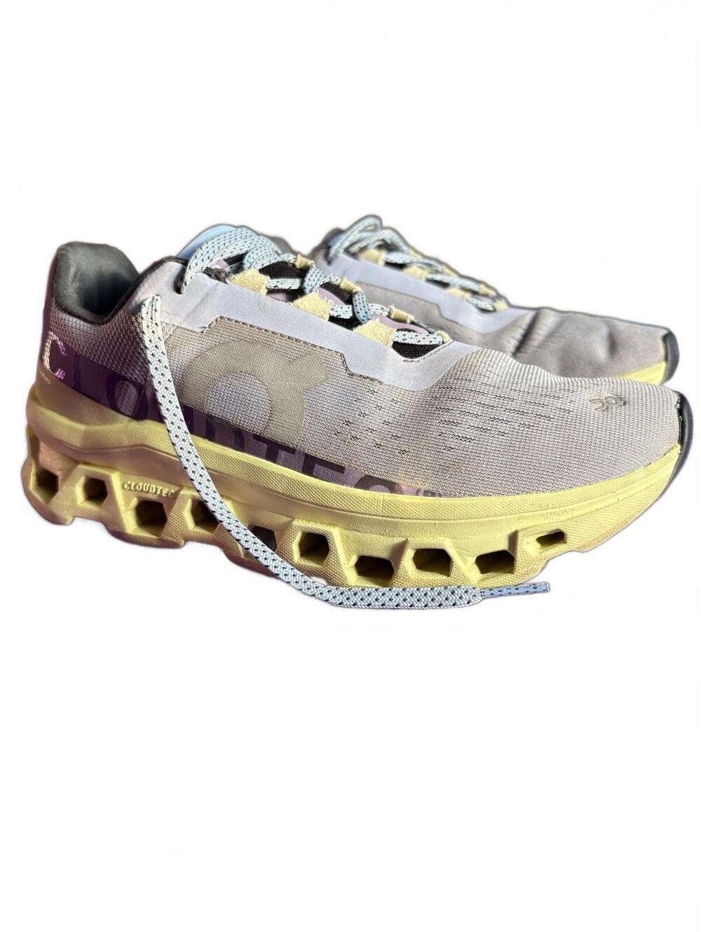 ON Cloud Cloudmonster Nimbus/Hay Sneakers - Women's 9.5